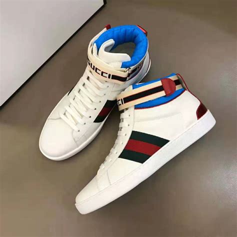 men's ace gucci stripe high-top sneaker cheap|Buy Gucci Stripe Ace High Top .